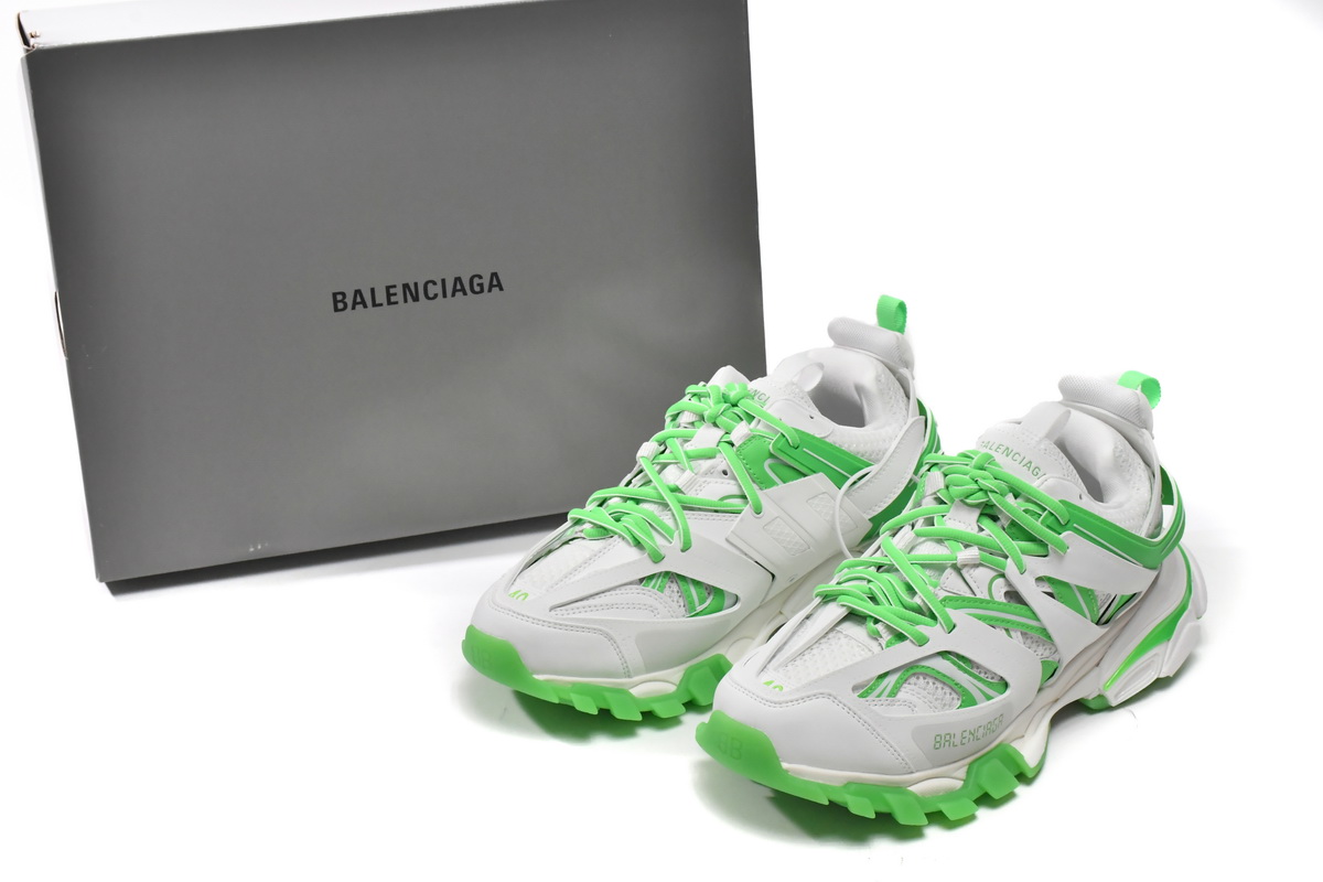 Balenciaga Track  White Green  542023 W3HL1 9535