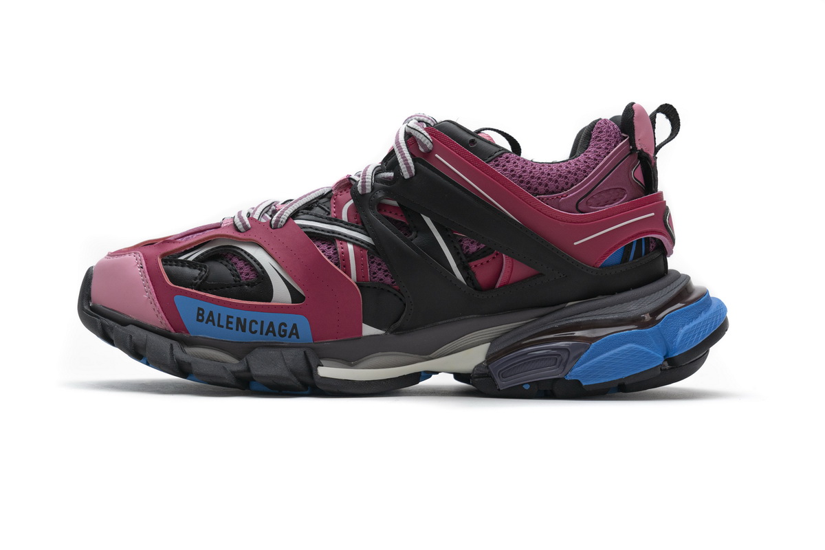 Balenciaga Track Black Purplish Red  542436 W1GB7 5482