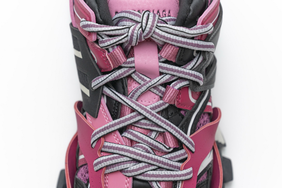 Balenciaga Track Black Purplish Red 542436 W1GB7 5482