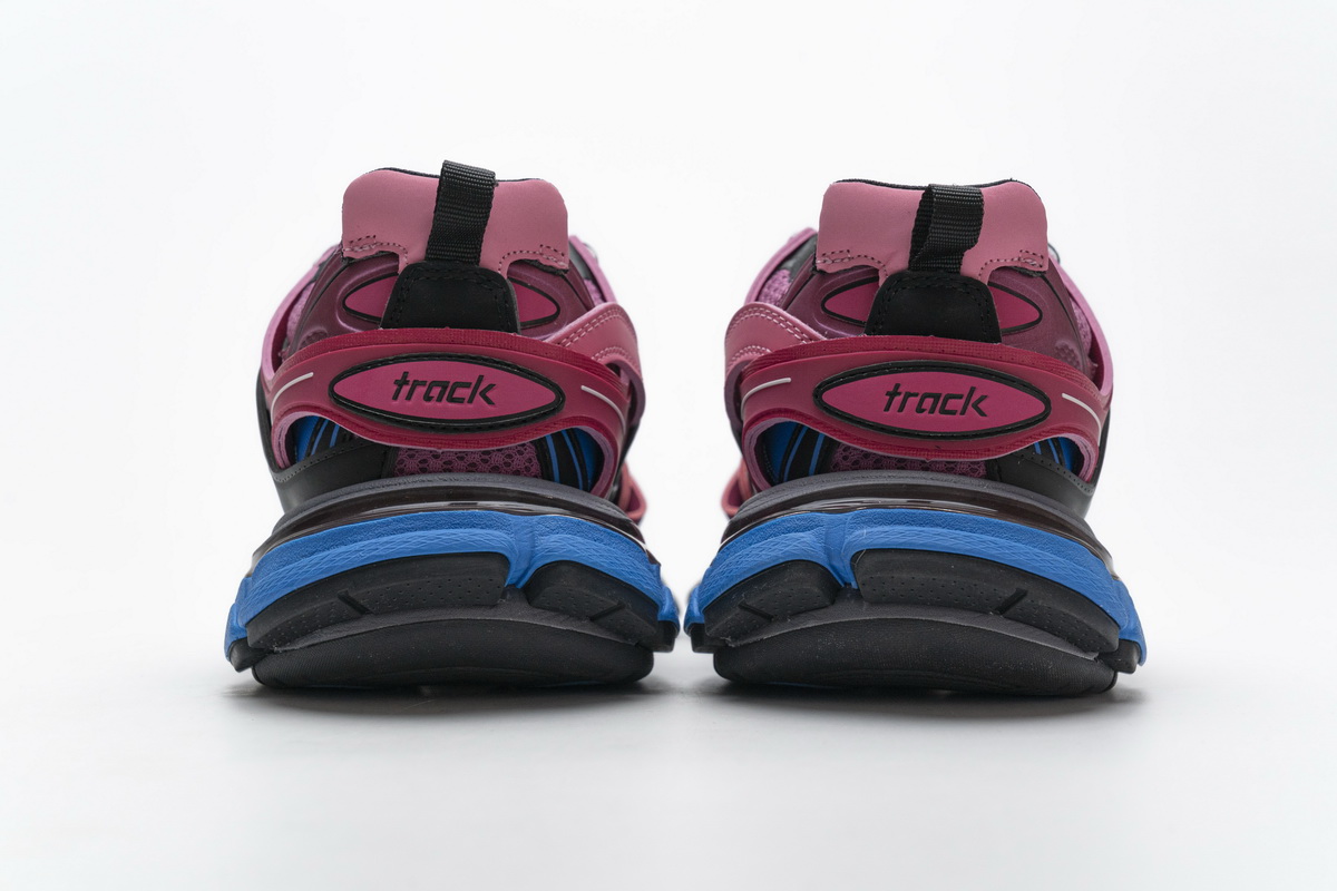 Balenciaga Track Black Purplish Red 542436 W1GB7 5482