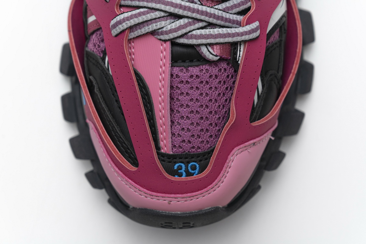 Balenciaga Track Black Purplish Red 542436 W1GB7 5482