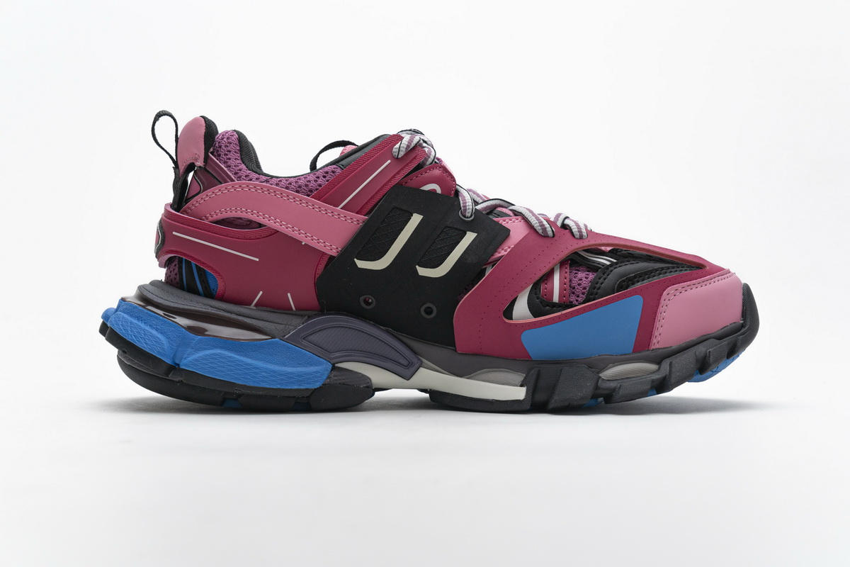 Balenciaga Track Black Purplish Red 542436 W1GB7 5482