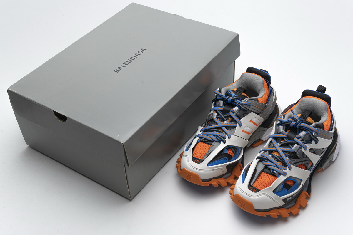 Balenciaga Track Blue Orange 542436 W1GB7 7580