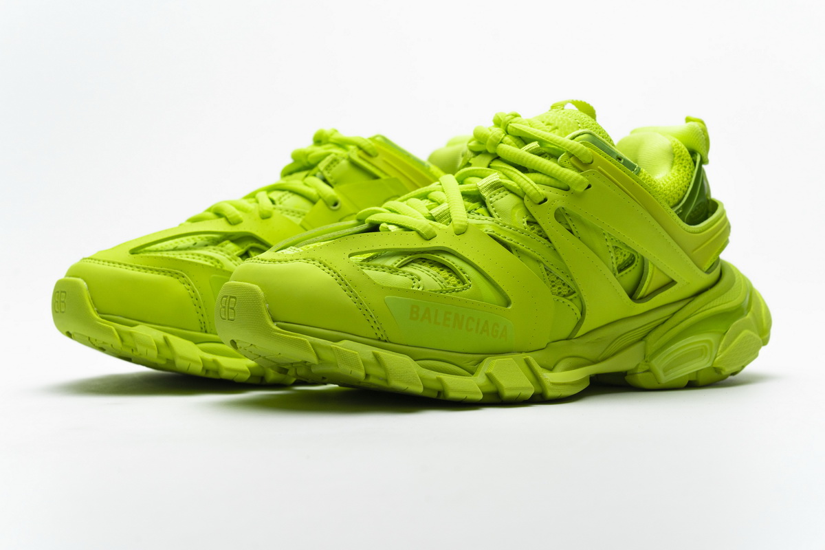 Balenciaga Track Led Fluorescent Yellow 542436 W1GB7 2014