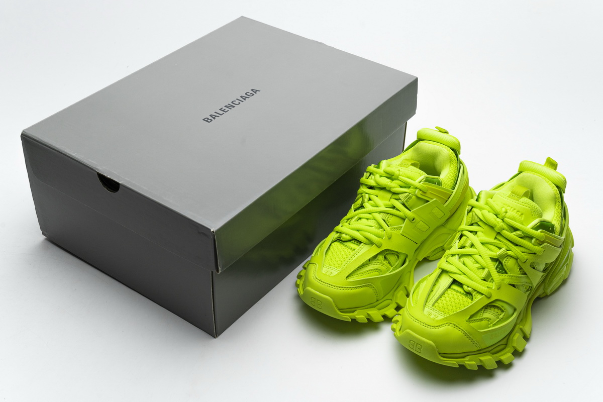 Balenciaga Track Led Fluorescent Yellow 542436 W1GB7 2014