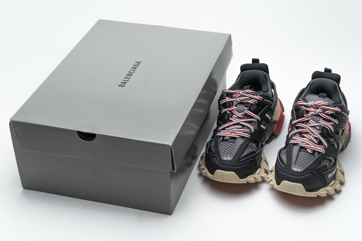 Balenciaga Track Black Red  542436 W1GB1 1000