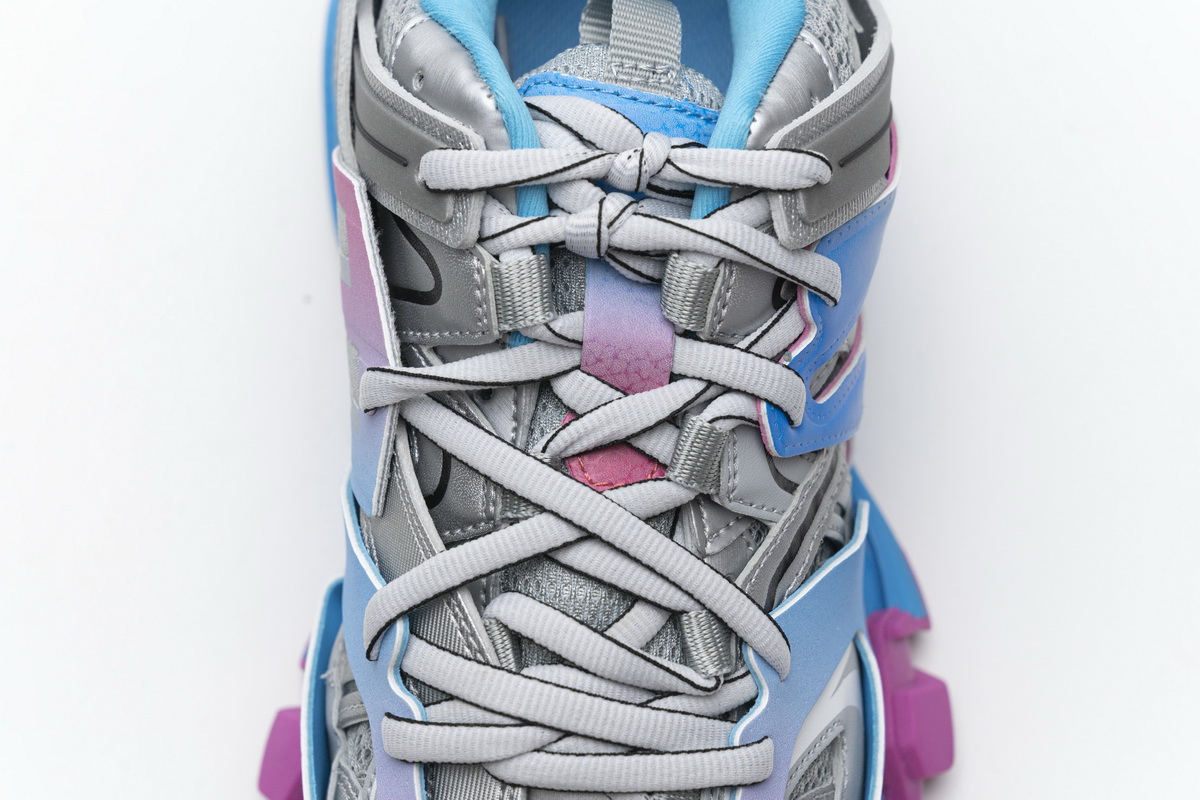 Balenciaga Track.Blue Pink Silver 542436 W1GC1 4051