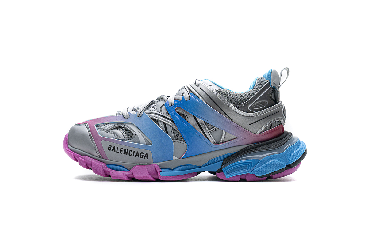 Balenciaga Track.Blue Pink Silver 542436 W1GC1 4051