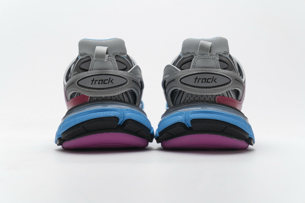 Balenciaga Track.Blue Pink Silver 542436 W1GC1 4051