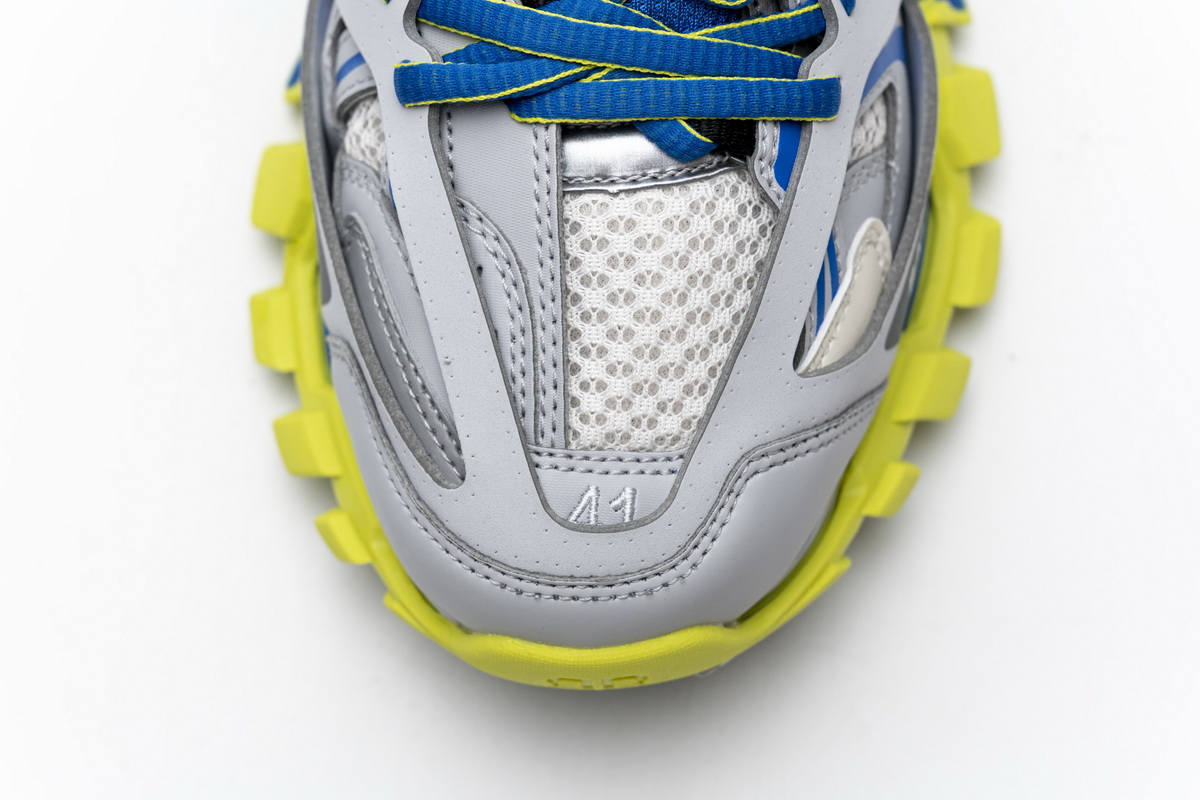 Balenciaga Track Grey Blue Yellow  542023 W1GB9 6509