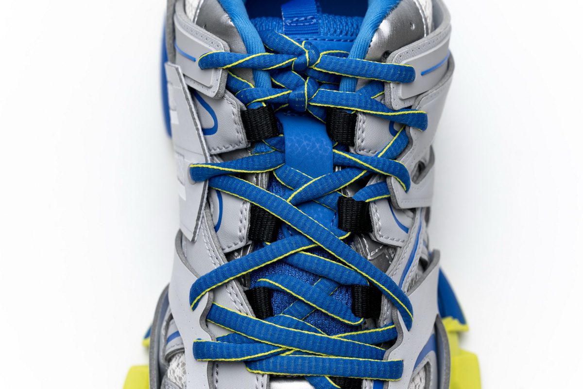 Balenciaga Track Grey Blue Yellow  542023 W1GB9 6509