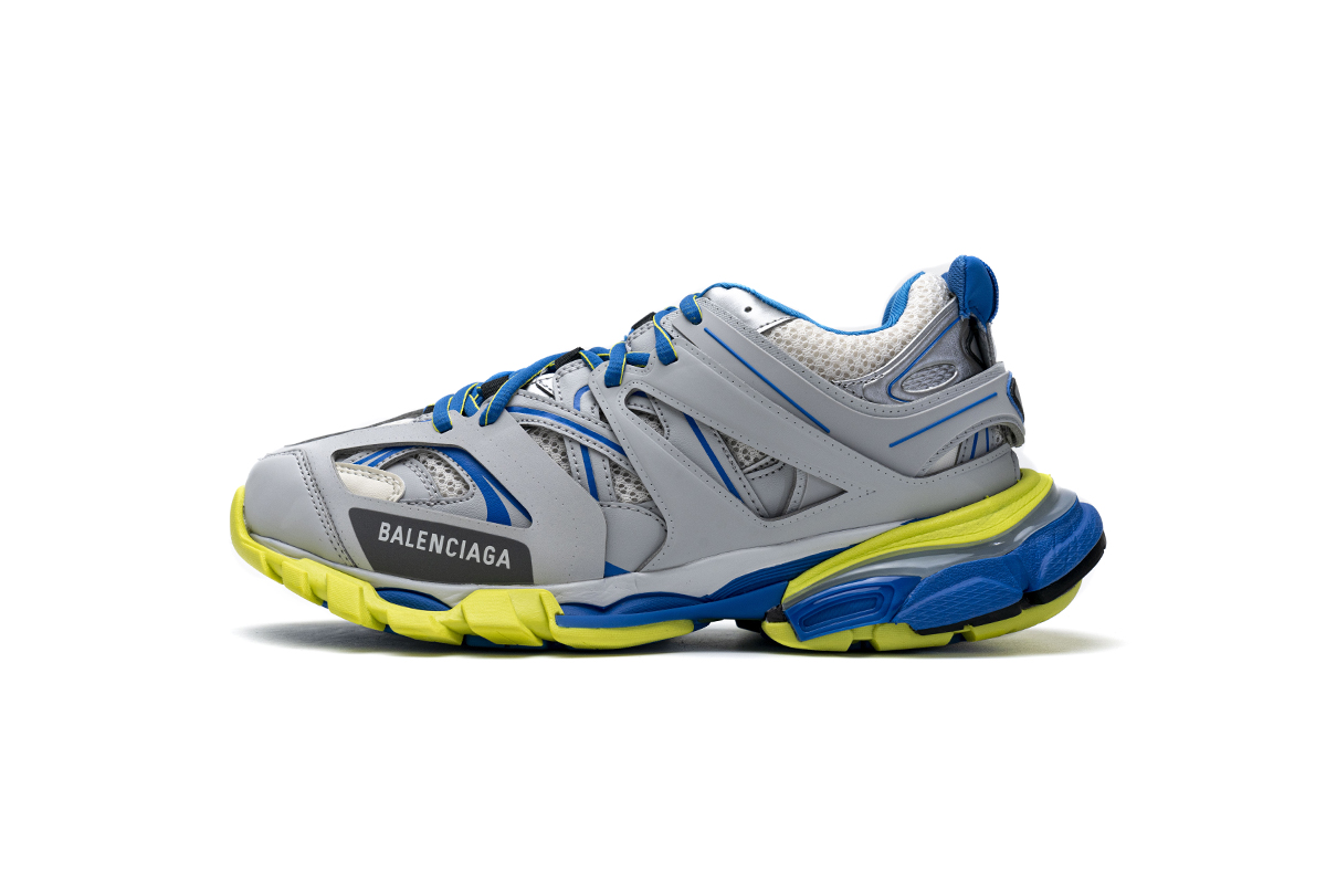 Balenciaga Track Grey Blue Yellow  542023 W1GB9 6509