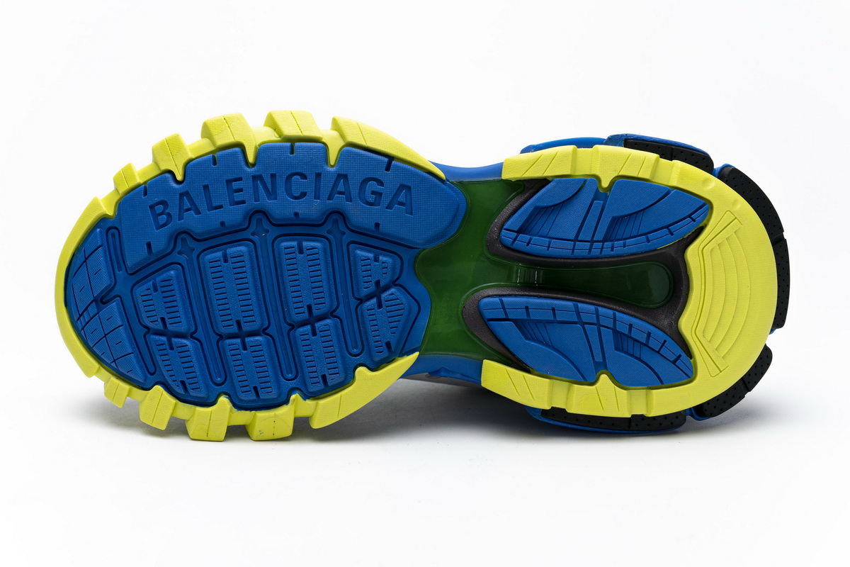 Balenciaga Track Grey Blue Yellow  542023 W1GB9 6509