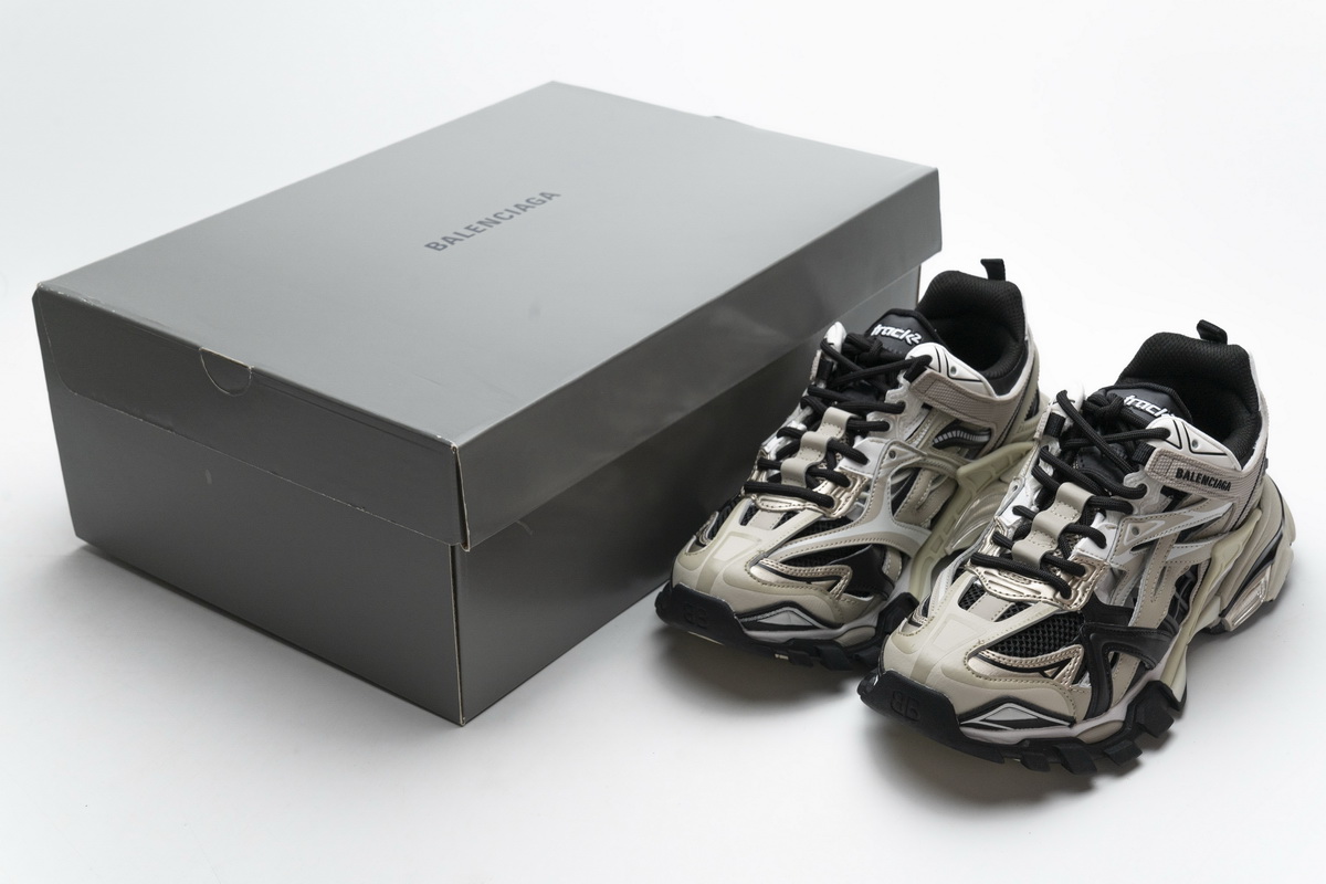 Balenciaga Track 2 Sneaker Champagne Black 570391 W2GN9 2009