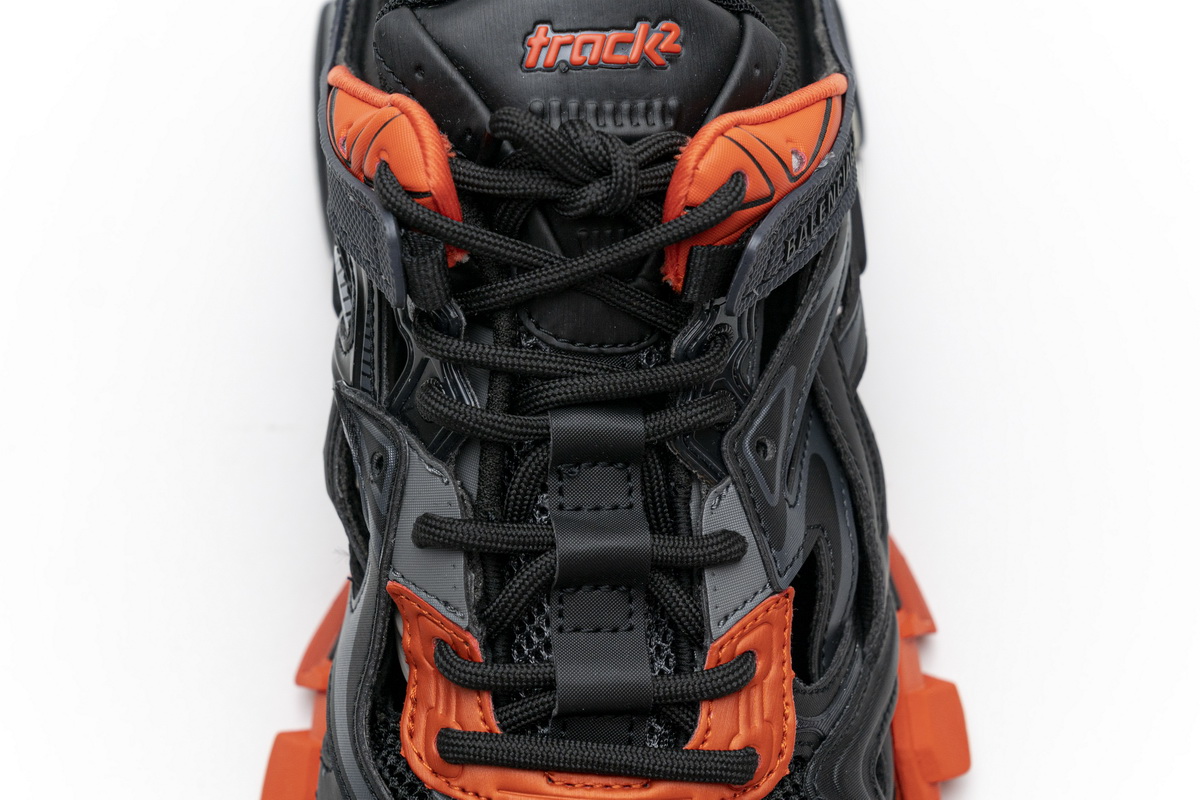 Balenciaga Track 2 Sneaker Dark Grey Orange 570391 W2GN1 2002