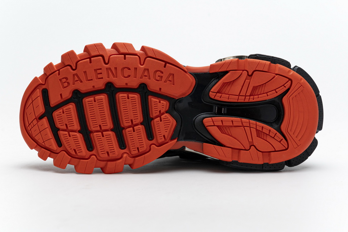 Balenciaga Track 2 Sneaker Dark Grey Orange 570391 W2GN1 2002