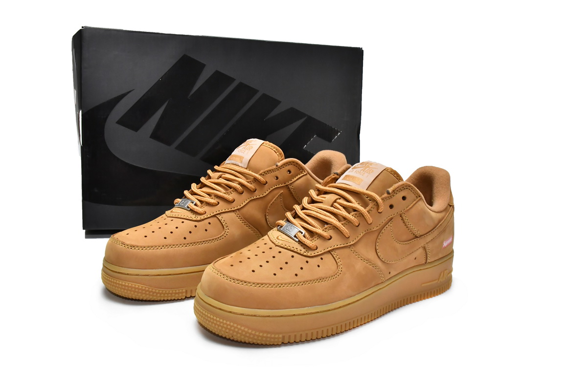Supreme x Nike Air Force 1 Low Flax DN1555-200