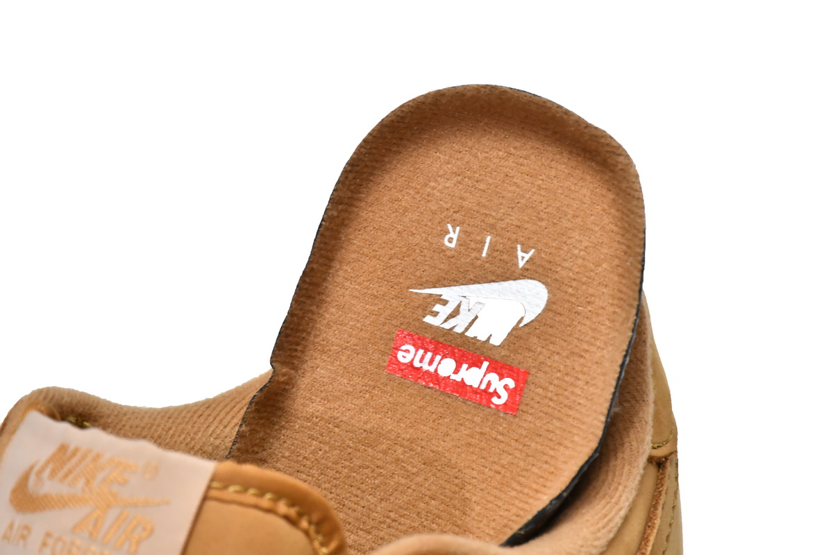 Supreme x Nike Air Force 1 Low Flax DN1555-200