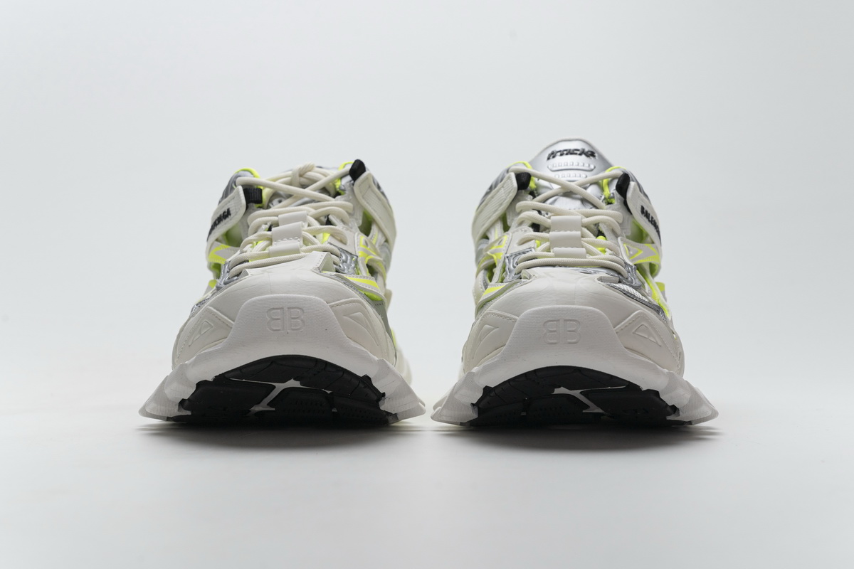 Balenciaga Track 2 Sneaker White Fluo Yellow 568515 W2ON3 9073