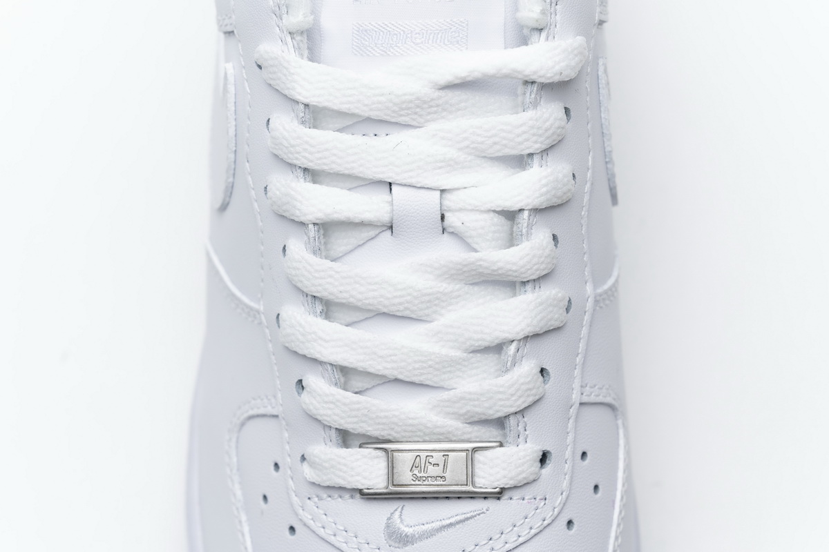 Supreme x Air Force 1 Low White CU9225-100