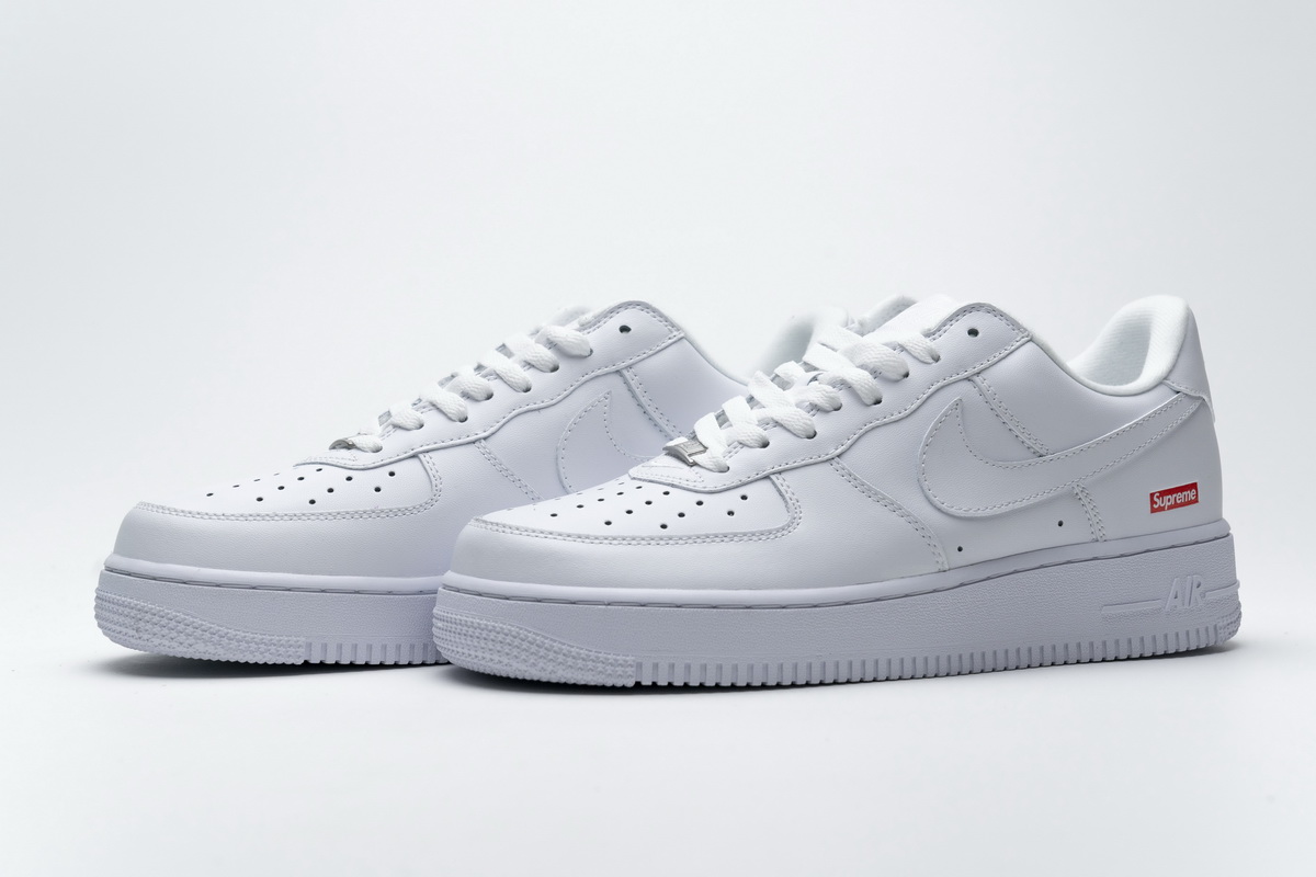 Supreme x Air Force 1 Low White CU9225-100