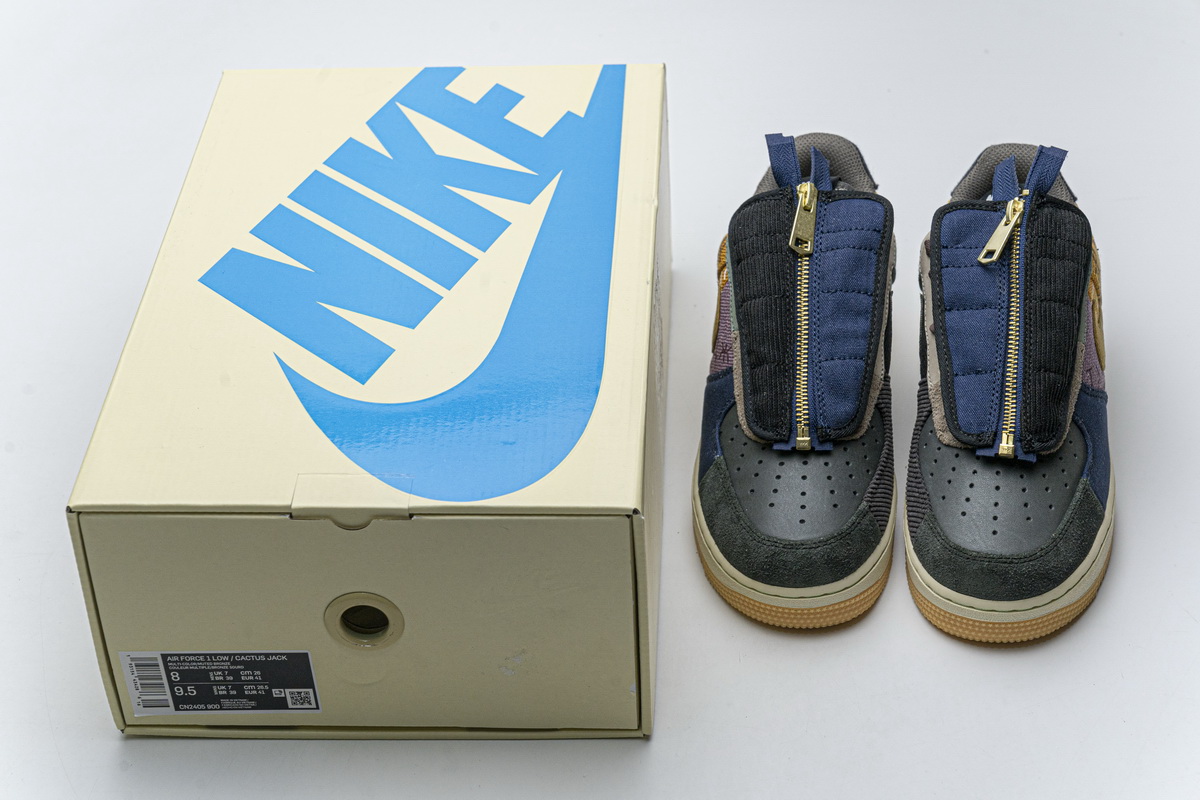 Travis Scott Nike Air Force 1 Low “Cactus Jack CN2405-900