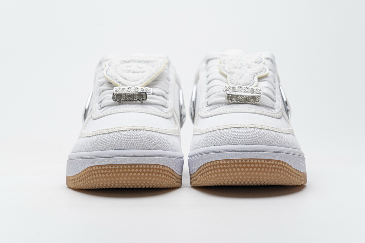Travis Scott x Nike Air Force 1“White” AQ4211-100