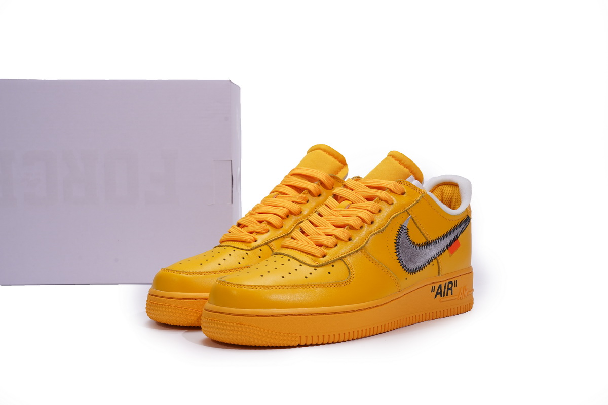 Off-White x Nike Air Force 1 Low University Gold DD1876-700