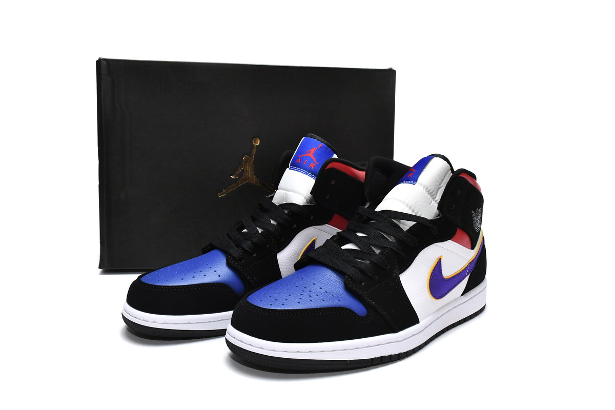 Air Jordan 1 Mid Lakers Top 3 852542-005
