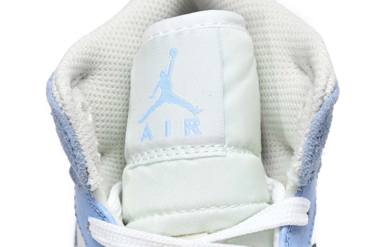 Air Jordan 1 Mid Mixed Textures Blue DA4666-100