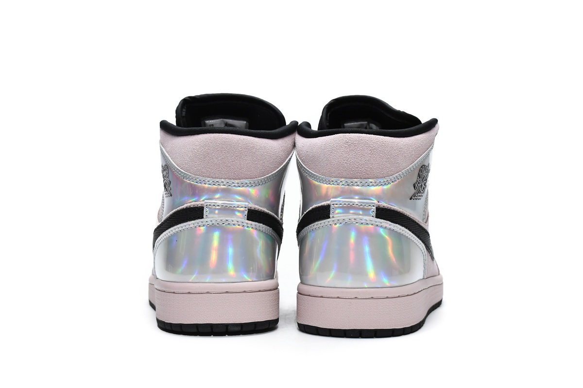 Air Jordan 1 Mid Dirty Powder Iridescent (W) BQ6472-602