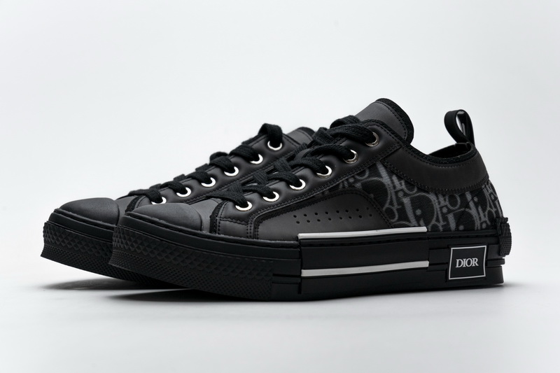 Dior B23 HT Oblique Transparency Low H565 Black