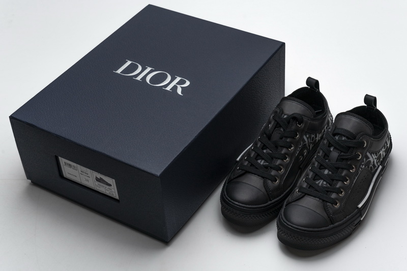 Dior B23 HT Oblique Transparency Low H565 Black
