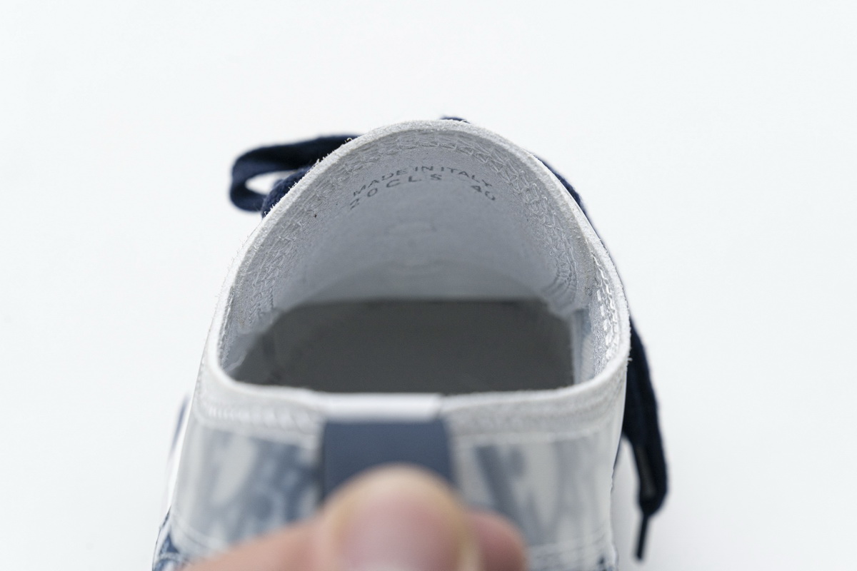 Dior B23 HT Oblique Transparency LOW T00962H565 White Blue