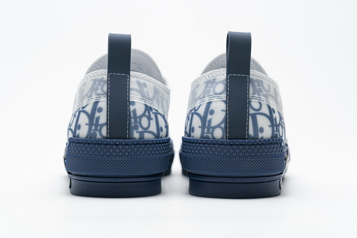 Dior B23 HT Oblique Transparency LOW T00962H565 White Blue