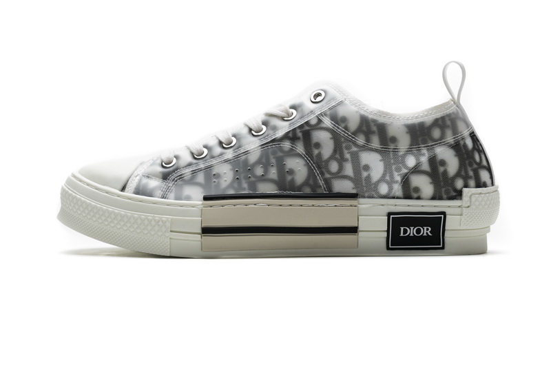 Dior B23 HT Oblique Transparency Low H565 White