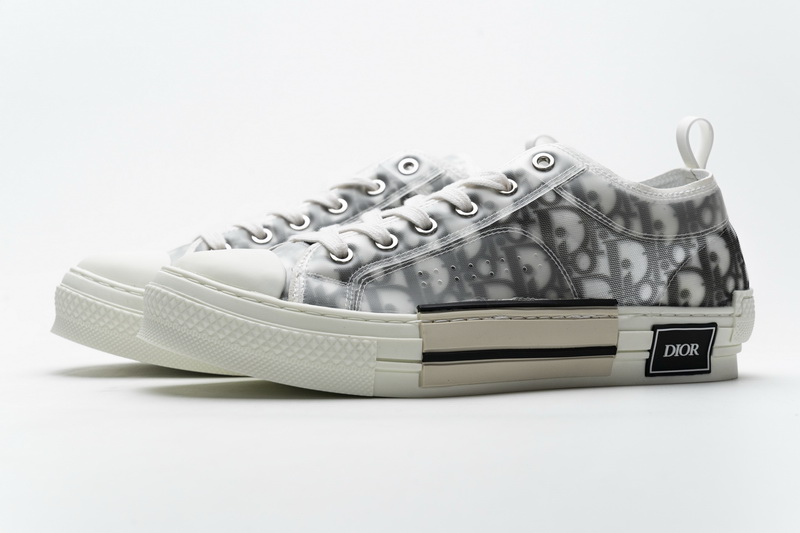 Dior B23 HT Oblique Transparency Low H565 White