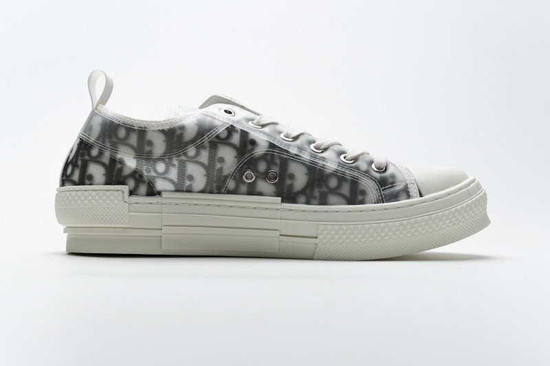 Dior B23 HT Oblique Transparency Low H565 White