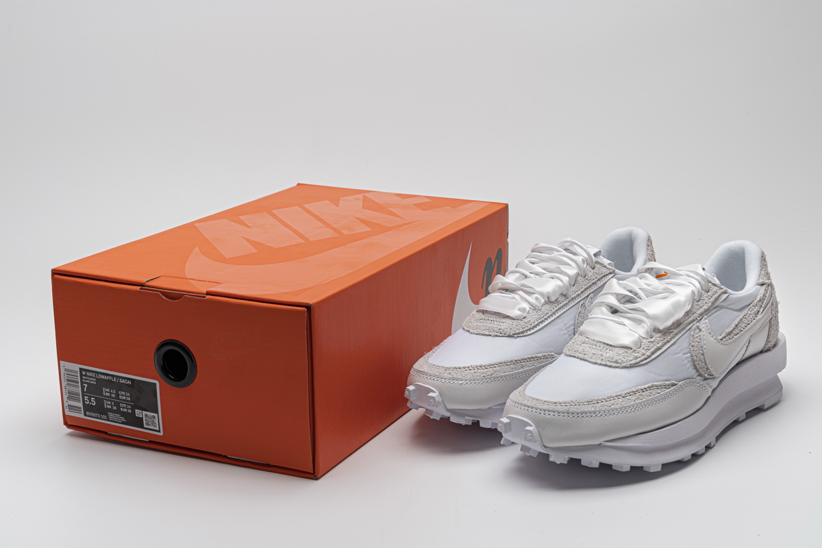 Nike Waffle LDWaffle Sacai White Nylon BV0073-101