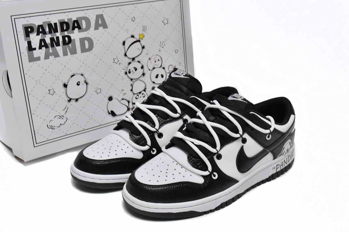 Nike Dunk Low PandaStrap DD1391-100
