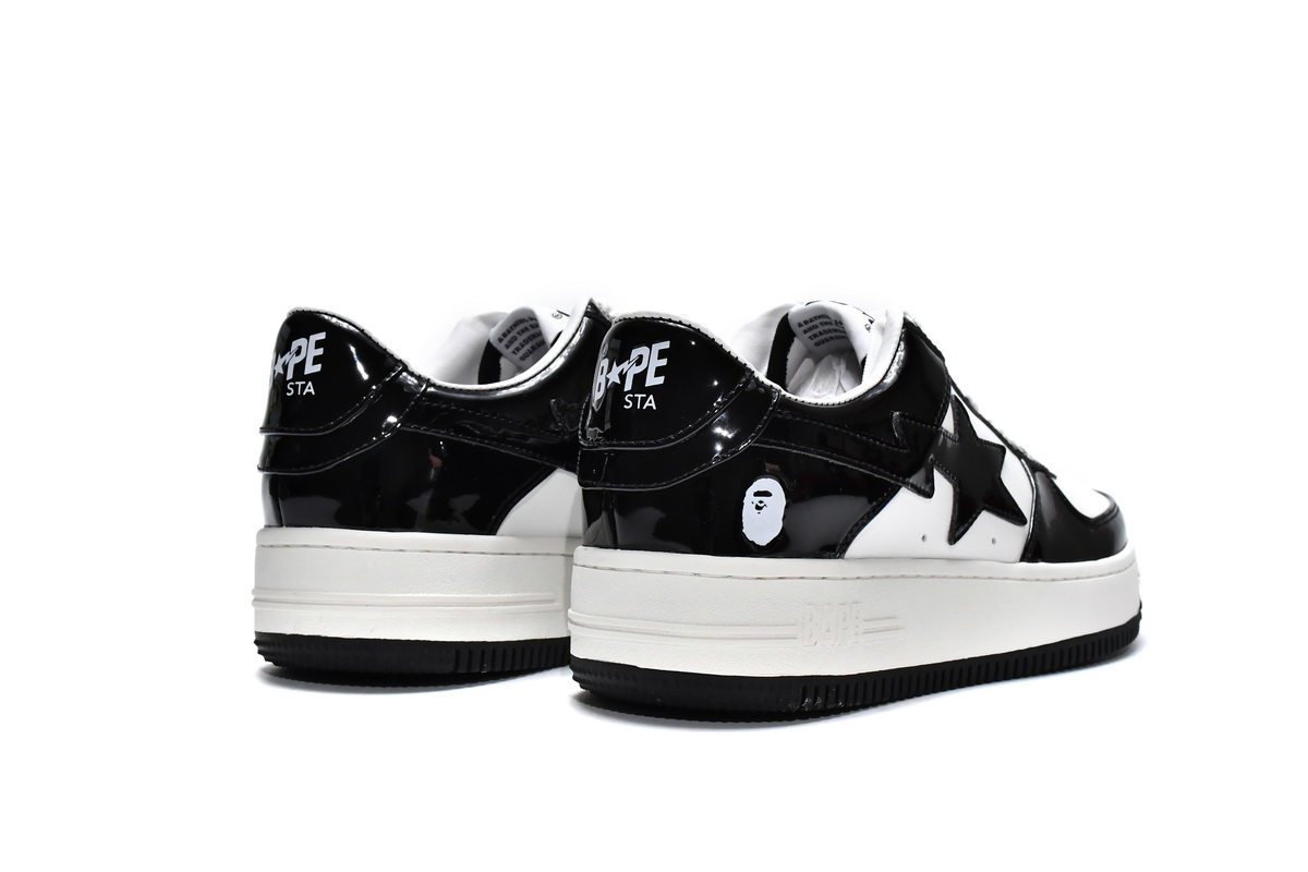 Fake Bape Sk8 Sta Low  1G70-109-0001(BapeSta)