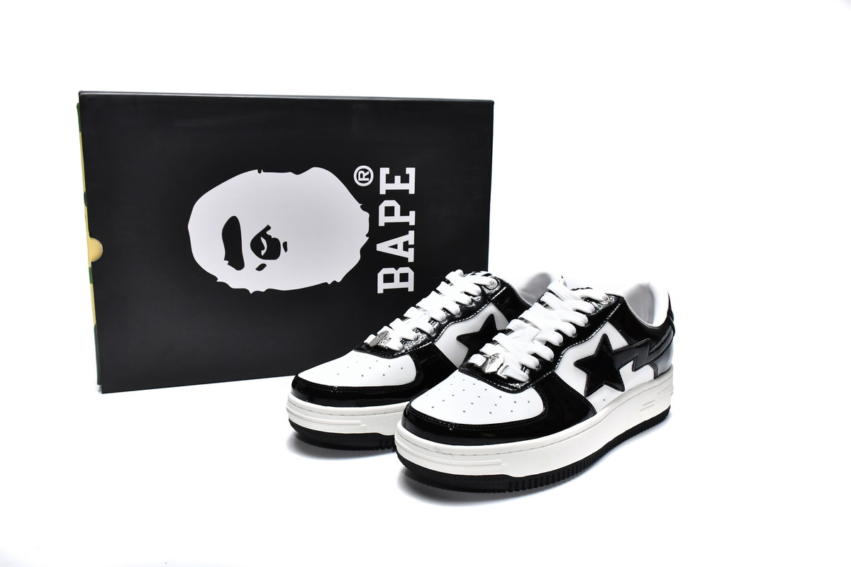 Fake Bape Sk8 Sta Low  1G70-109-0001(BapeSta)