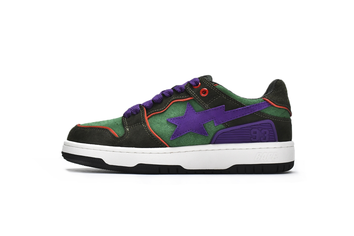 Bape Sk8 Sta Low 1G70-191-029(BapeSta)