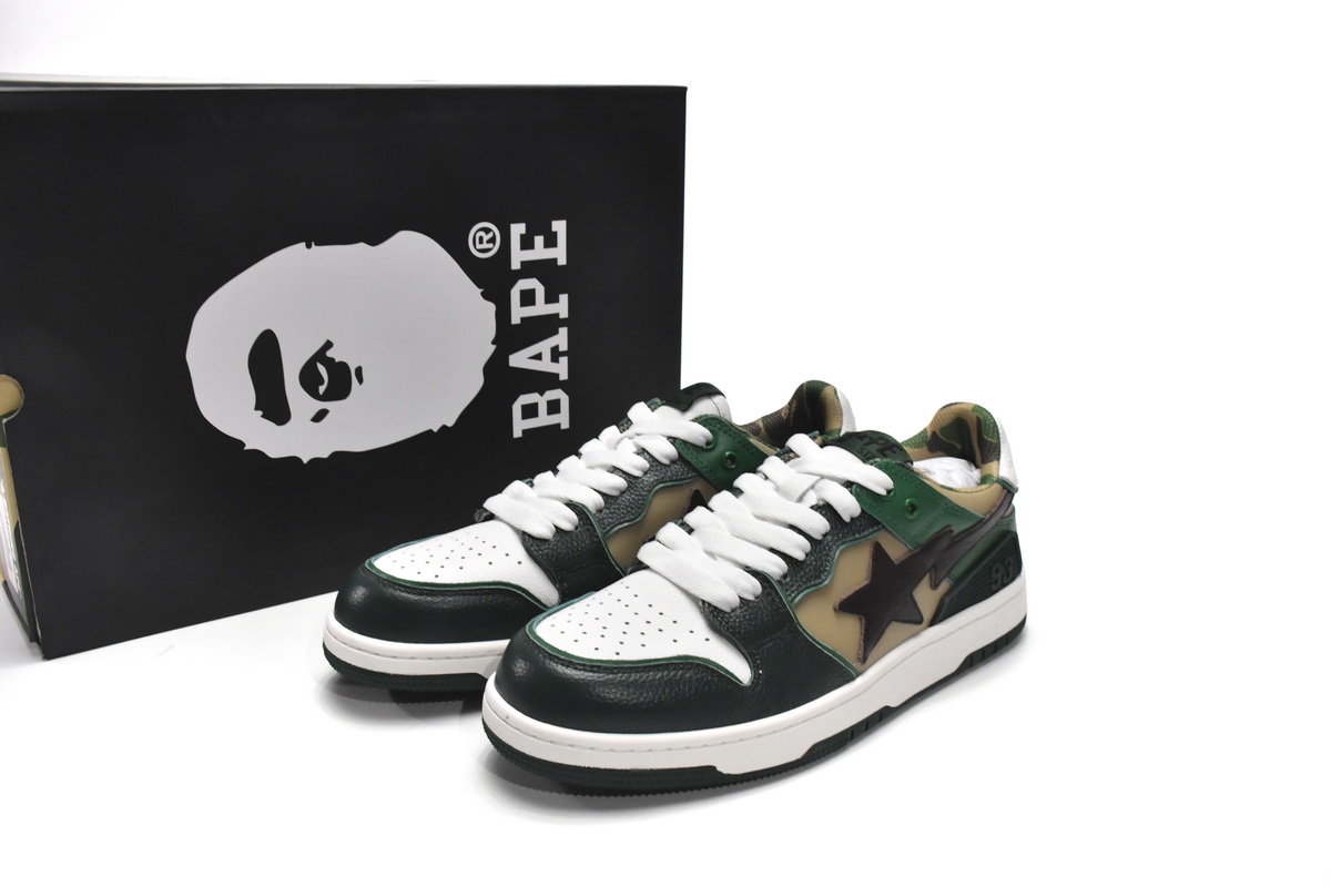 Bape Sk8 Sta Low 1G70-109-0027(BapeSta)