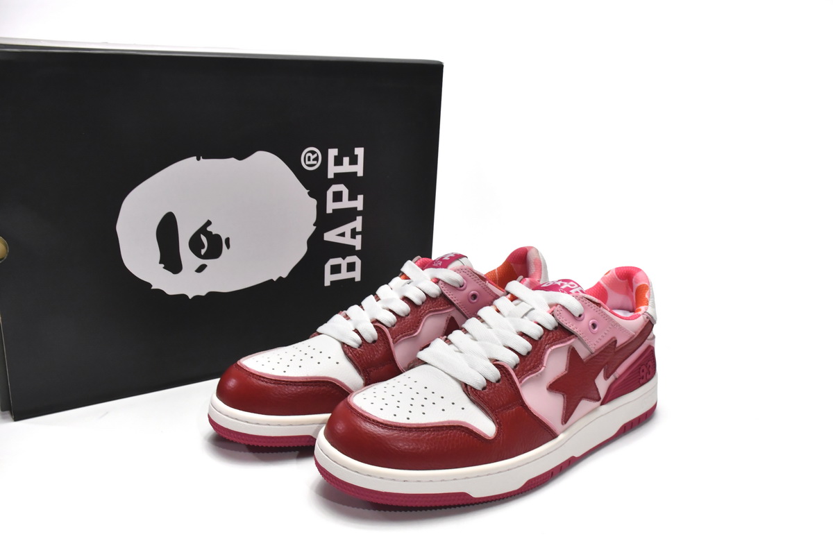 Bape Sk8 Sta Low 1G70-109-0028(BapeSta)