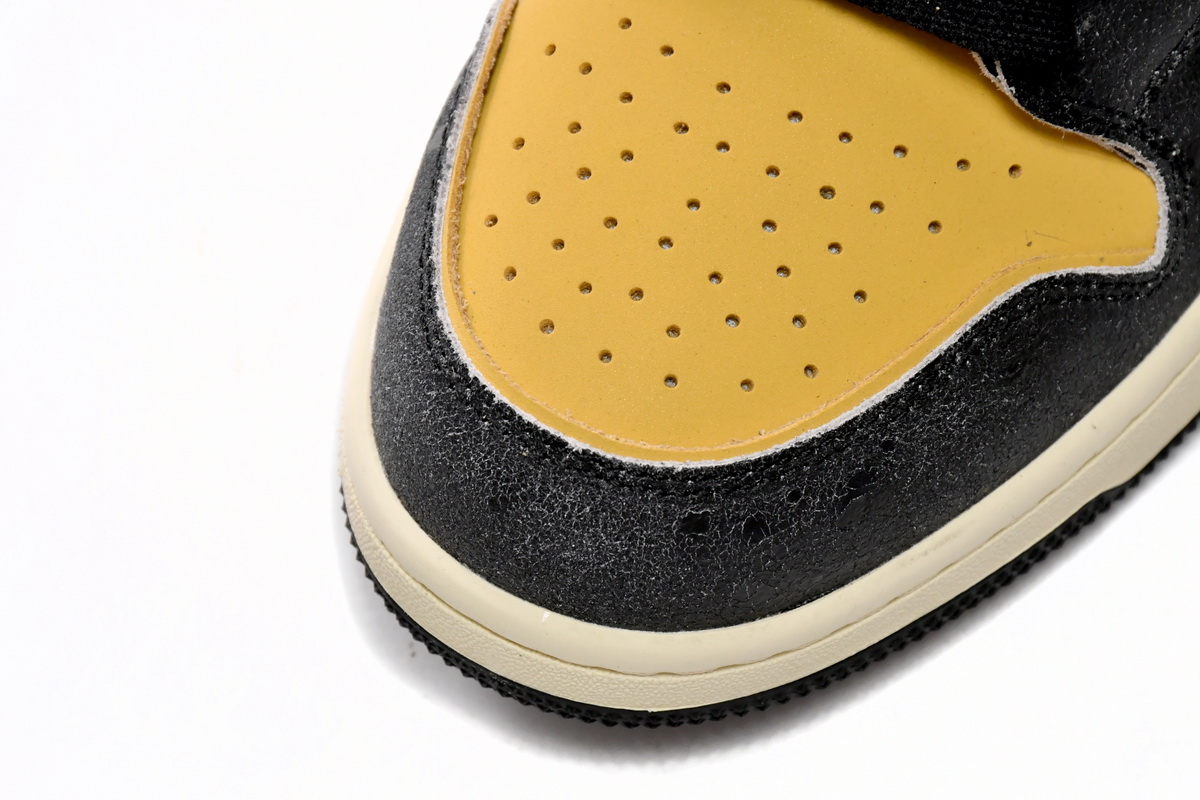 Bape Sk8 Sta Low Make old Black and Yellow 1120-291-021(BapeSta)