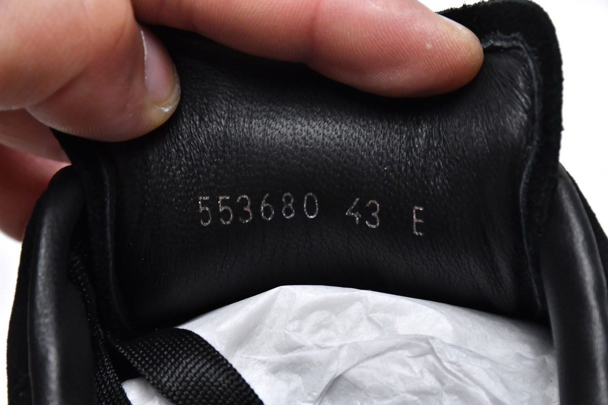 Alexander McQueen Sneaker Black 553761WHV671000