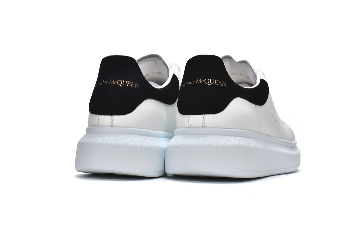 Alexander McQueen Sneaker White Black 462214 WHGP7 9001