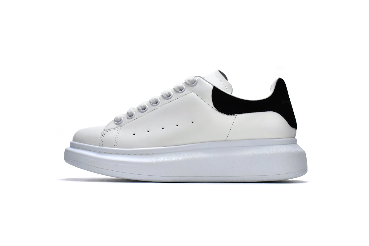 Alexander McQueen Sneaker White Black  462214 WHGP7 9001