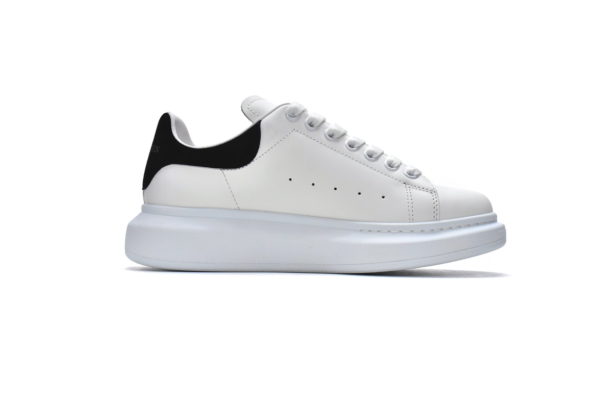 Alexander McQueen Sneaker White Black 462214 WHGP7 9001